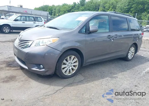 2011 Toyota Sienna Xle from USA, damaged, VIN 5TDDK3DC8BS028176